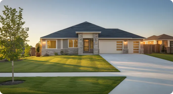 Exterior of a home